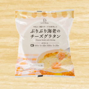 レイトウco.　ぷりぷり海老のチーズグラタン　