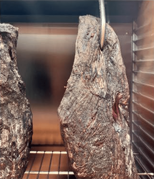 熟成が進むと枯節色に