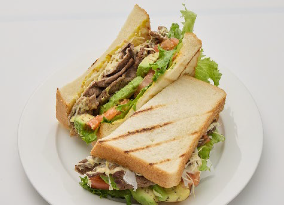 SHIN ルビー牛 ホットサンド