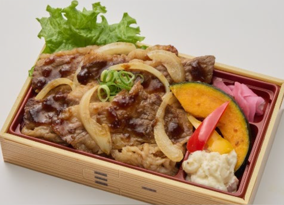 半オリジナル商品「焼肉のタレ 39」使用 サンキュー焼肉弁当