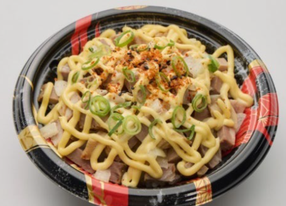 綿半オリジナル商品「綿マヨ」使用 背徳のねぎマヨ丼