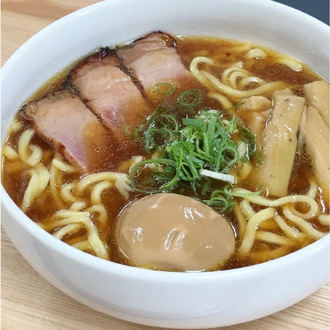 煮卵ラーメン