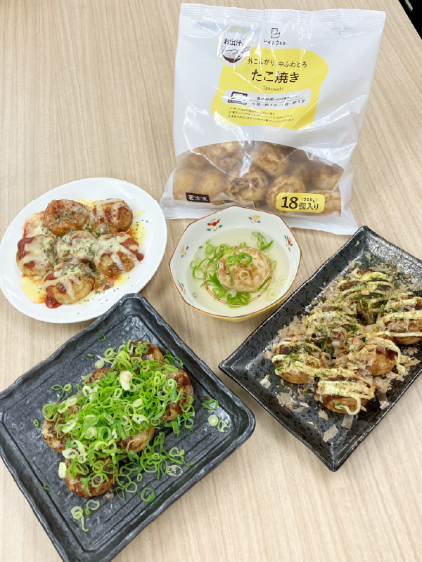 たこ焼き調理例